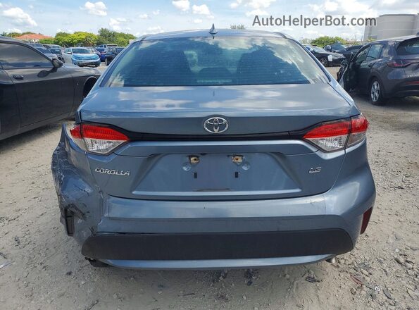 5YFEPRAE0LP038659 2020 TOYOTA COROLLA Blue Հետևի տեսք
