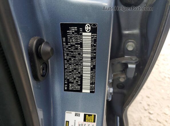 5YFEPRAE0LP038659 2020 TOYOTA COROLLA Blue Շարժիչի բաժամունքի տեսք