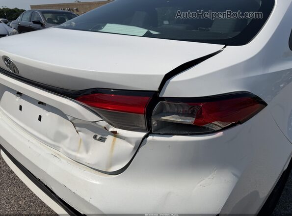 5YFEPRAE0LP039004 2020 TOYOTA COROLLA White წინა პანელის ხედი