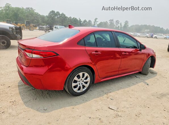 5YFEPRAE0LP057681 2020 TOYOTA COROLLA Burgundy Rear right