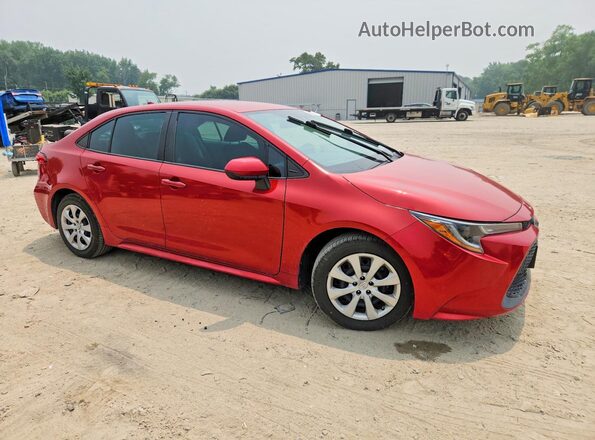5YFEPRAE0LP057681 2020 TOYOTA COROLLA Burgundy Front right