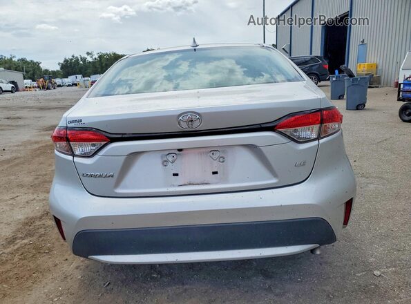 5YFEPRAE0LP104045 2020 TOYOTA COROLLA Silver უკანა ხედი