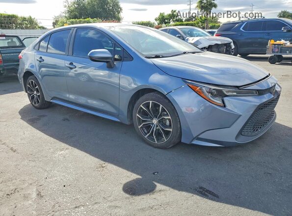 5YFEPRAE0LP108323 2020 TOYOTA COROLLA Blue Front right