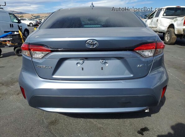 5YFEPRAE0LP108323 2020 TOYOTA COROLLA Blue Rear view