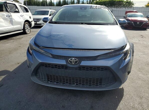 5YFEPRAE0LP108323 2020 TOYOTA COROLLA Blue Front view