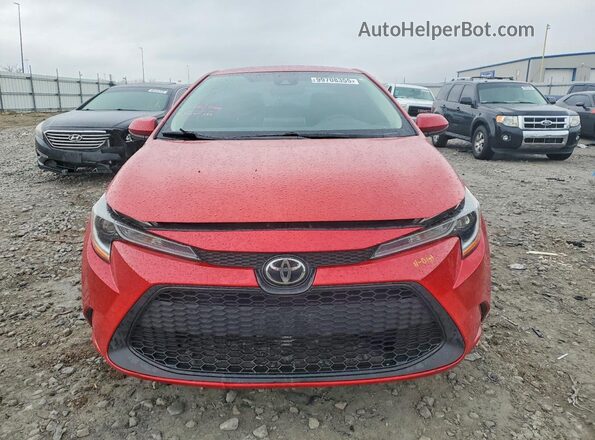 5YFEPRAE1LP061478 2020 TOYOTA COROLLA Red Դիմացի տեսք