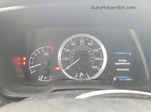 5YFEPRAE1LP061478 2020 TOYOTA COROLLA Red Սարքավորումների վահանակի տեսք