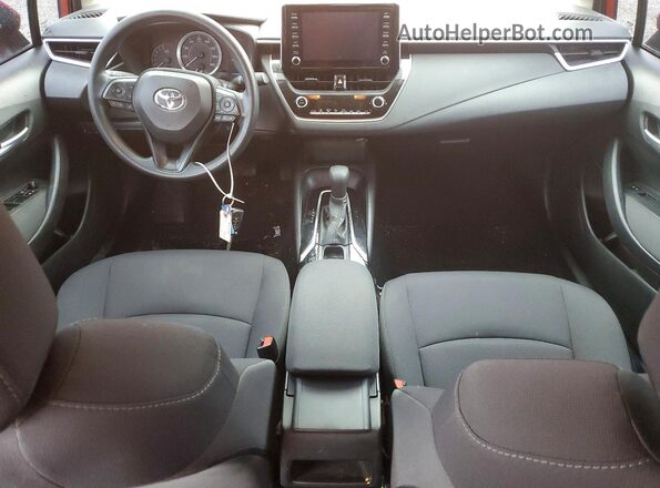 5YFEPRAE1LP061478 2020 TOYOTA COROLLA Red Առջևի վահանակի տեսք