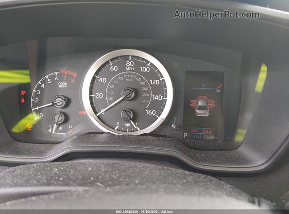 5YFEPRAE1LP089202 2020 TOYOTA COROLLA Черный Вид задних сидений