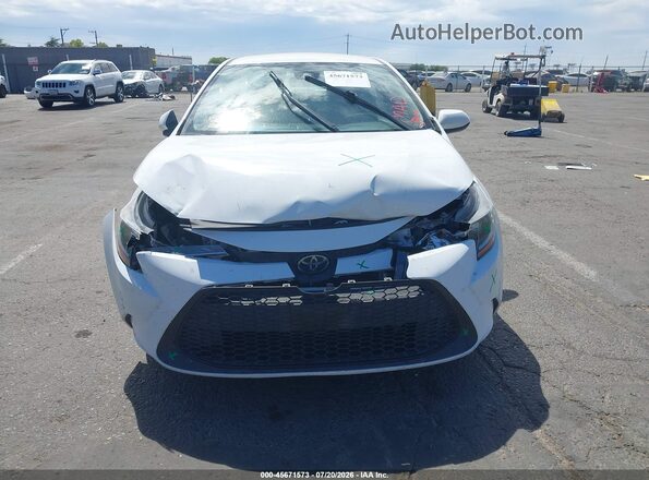 5YFEPRAE1LP097364 2020 TOYOTA COROLLA White Вид щитка приладів
