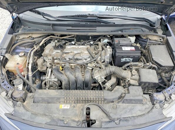 5YFEPRAE1LP103471 2020 TOYOTA COROLLA Blue Rear interior view