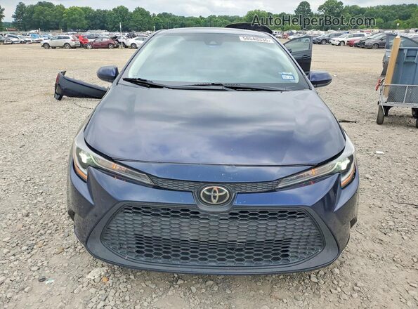 5YFEPRAE1LP103471 2020 TOYOTA COROLLA Blue Front view