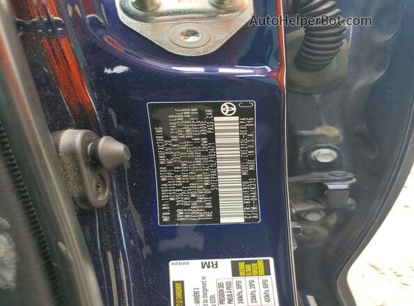 5YFEPRAE1LP103471 2020 TOYOTA COROLLA Blue Engine compartment view
