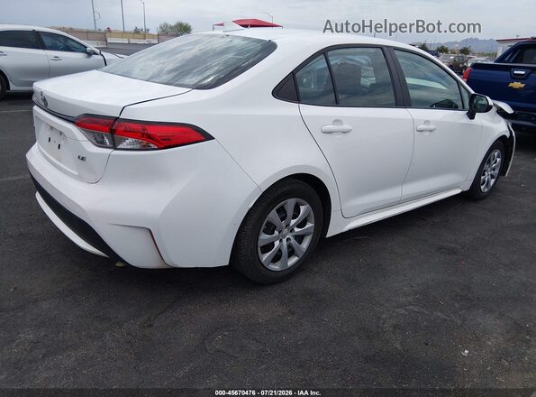5YFEPRAE2LP013861 2020 TOYOTA COROLLA Белый Задняя правая четверть