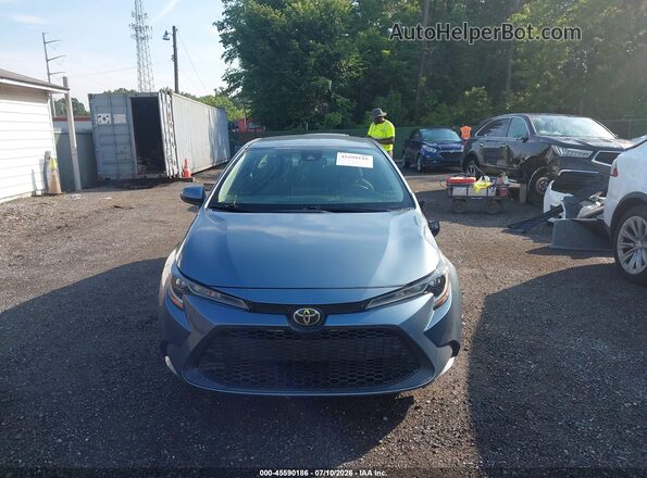 5YFEPRAE2LP037318 2020 TOYOTA COROLLA Blue Вид щитка приладів