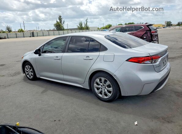 5YFEPRAE2LP061960 2020 TOYOTA COROLLA Silver Հետևի ձախ