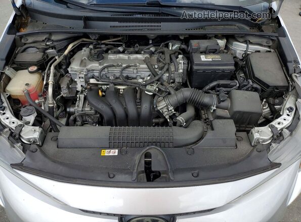 5YFEPRAE2LP061960 2020 TOYOTA COROLLA Silver Սալոնի հետևի տեսք