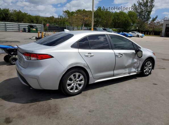 5YFEPRAE2LP061960 2020 TOYOTA COROLLA Silver Հետևի աջ