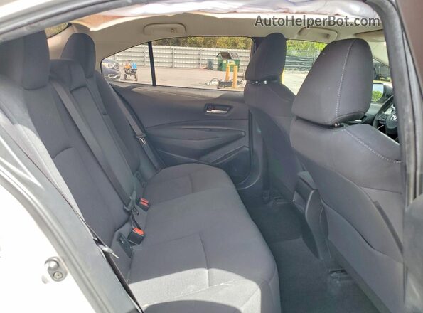 5YFEPRAE2LP061960 2020 TOYOTA COROLLA Silver Հետևի նստատեղերի տեսք