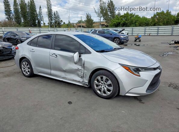 5YFEPRAE2LP061960 2020 TOYOTA COROLLA Silver Առջևի աջ