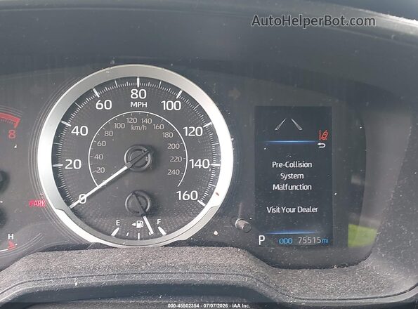 5YFEPRAE2LP073302 2020 TOYOTA COROLLA Черный Вид задних сидений