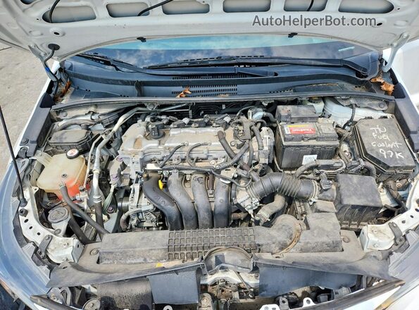 5YFEPRAE3LP017417 2020 TOYOTA COROLLA White უკანა სალონის ხედი