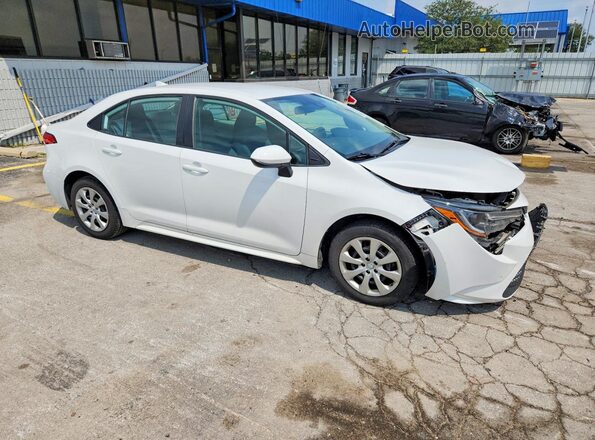 5YFEPRAE3LP017417 2020 TOYOTA COROLLA White წინა მარჯვენა