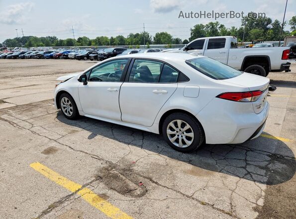 5YFEPRAE3LP017417 2020 TOYOTA COROLLA White უკანა მარცხენა