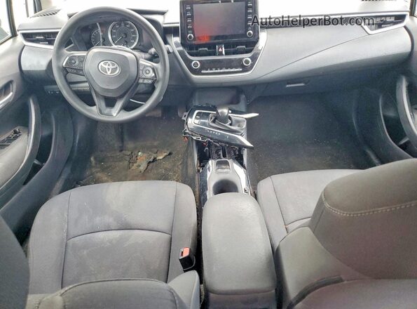5YFEPRAE3LP040664 2020 TOYOTA COROLLA White Dashboard view