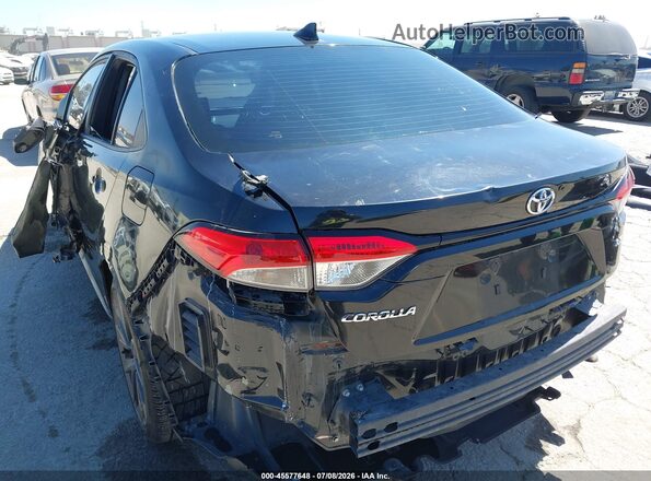 5YFEPRAE3LP064589 2020 TOYOTA COROLLA Black წინა ხედი