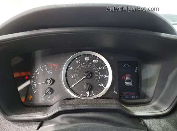 5YFEPRAE3LP085944 2020 TOYOTA COROLLA Черный Вид щитка приборов