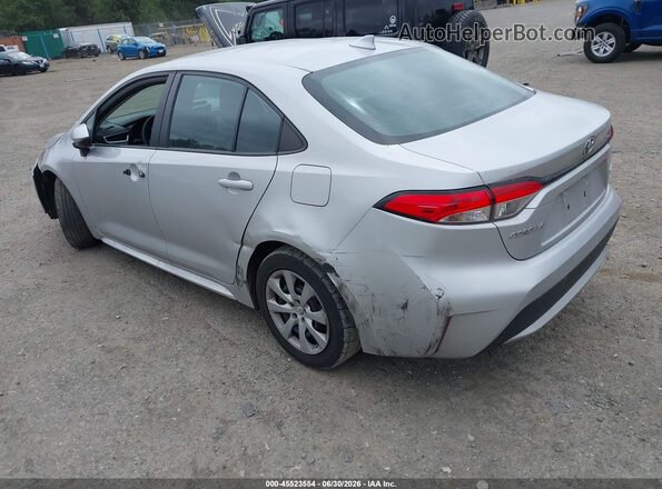 5YFEPRAE3LP090058 2020 TOYOTA COROLLA Silver Rear left