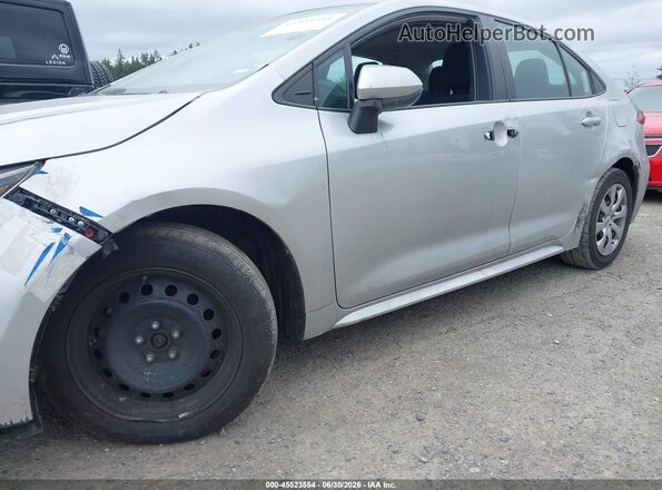 5YFEPRAE3LP090058 2020 TOYOTA COROLLA Silver Front view