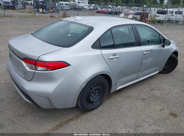 5YFEPRAE3LP090058 2020 TOYOTA COROLLA Silver Rear right