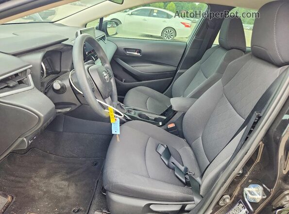 5YFEPRAE3LP106601 2020 TOYOTA COROLLA Black Front interior view