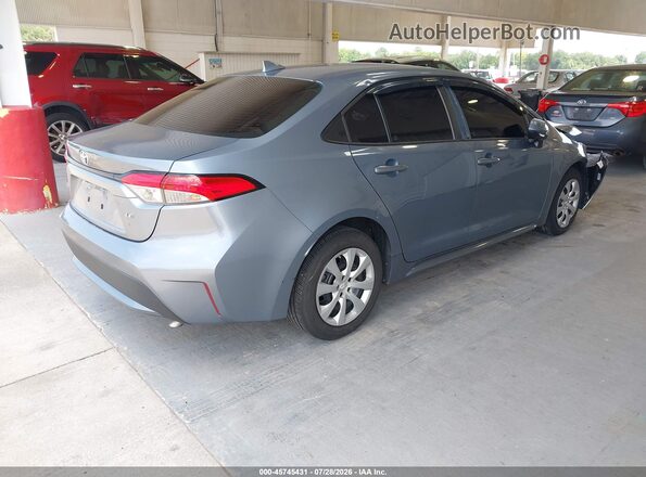 5YFEPRAE3LP107893 2020 TOYOTA COROLLA Blue Trasero derecho
