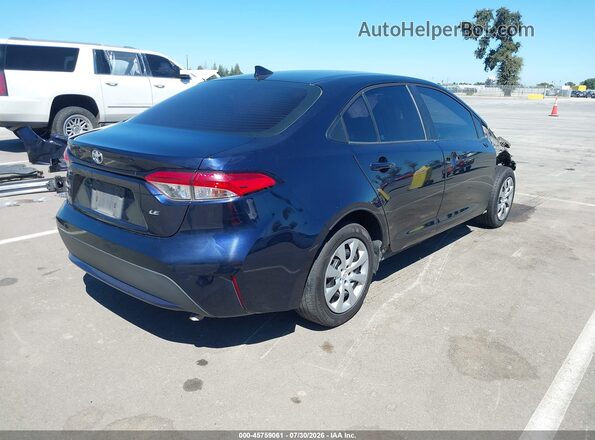 5YFEPRAE3LP113192 2020 TOYOTA COROLLA Dark Blue უკანა მარჯვენა