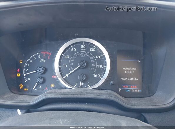 5YFEPRAE3LP113192 2020 TOYOTA COROLLA Dark Blue უკანა სავარძლების ხედი