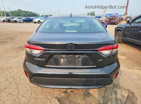 5YFEPRAE3LP142482 2020 TOYOTA COROLLA Black უკანა ხედი