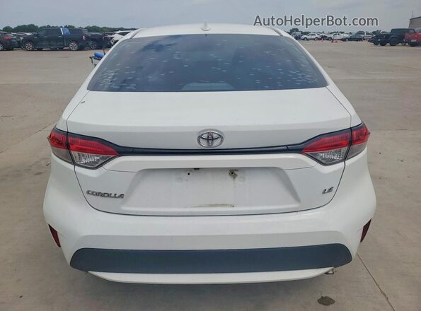 5YFEPRAE3LP146581 2020 TOYOTA COROLLA White Widok z tyłu