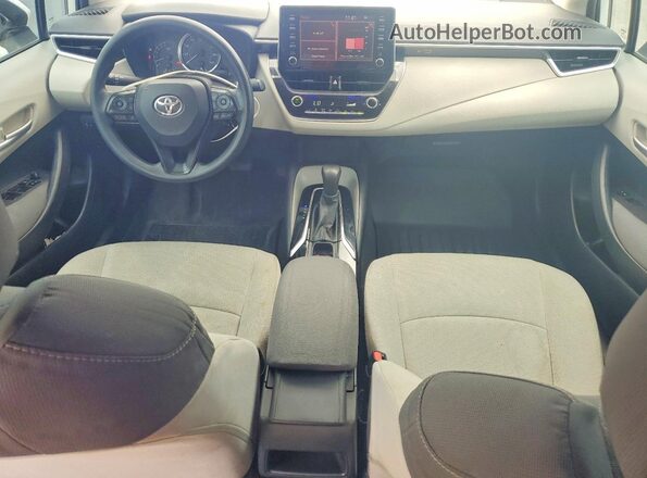 5YFEPRAE3LP146581 2020 TOYOTA COROLLA White Widok deski rozdzielczej