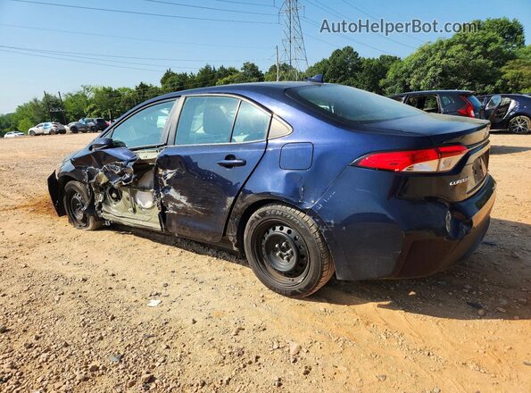 5YFEPRAE4LP025865 2020 TOYOTA COROLLA Blue Trasero izquierdo