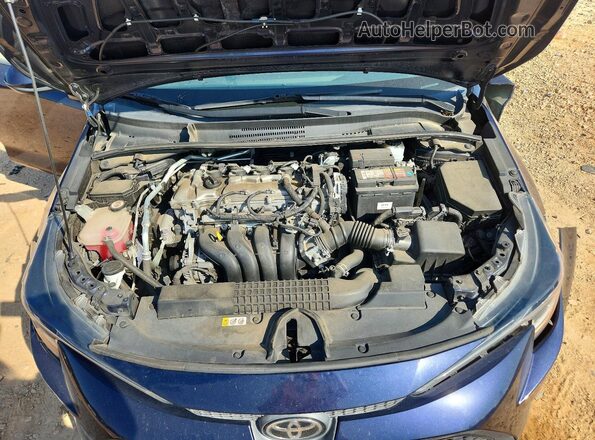 5YFEPRAE4LP025865 2020 TOYOTA COROLLA Blue Vista interior trasera