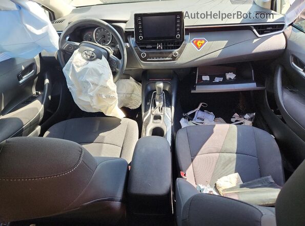5YFEPRAE4LP037059 2020 TOYOTA COROLLA Silver Вид панелі приладів
