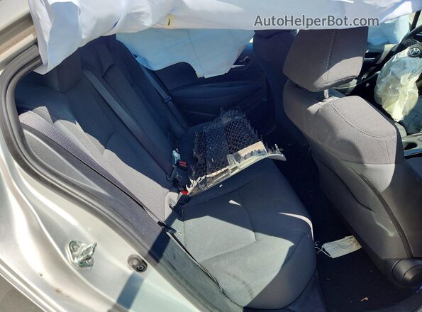 5YFEPRAE4LP037059 2020 TOYOTA COROLLA Silver Вид задніх сидінь