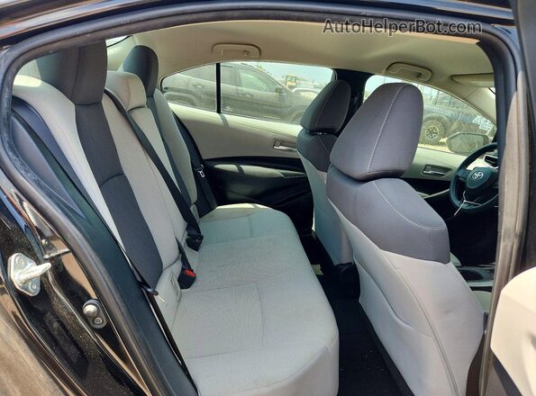 5YFEPRAE4LP096483 2020 TOYOTA COROLLA Black Widok tylnych siedzeń