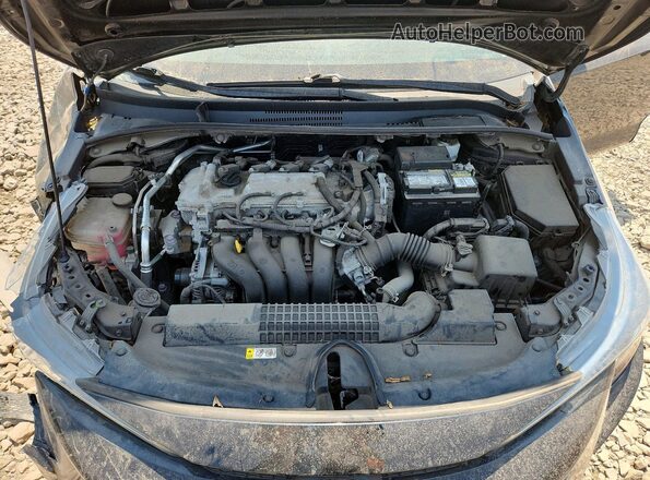 5YFEPRAE4LP096483 2020 TOYOTA COROLLA Black Widok wnętrza z tyłu