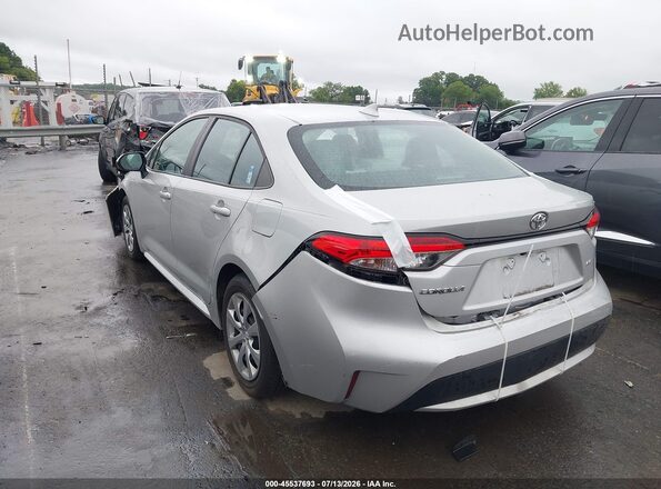 5YFEPRAE4LP099318 2020 TOYOTA COROLLA Silver Rear left