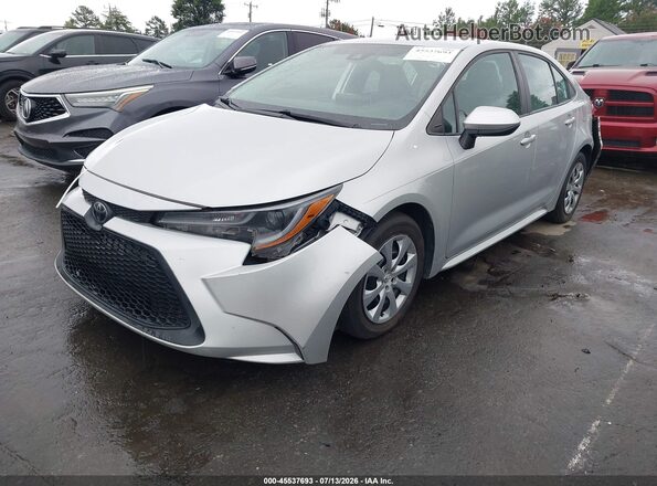 5YFEPRAE4LP099318 2020 TOYOTA COROLLA Silver Front left