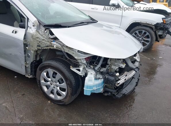 5YFEPRAE4LP099318 2020 TOYOTA COROLLA Silver Front view